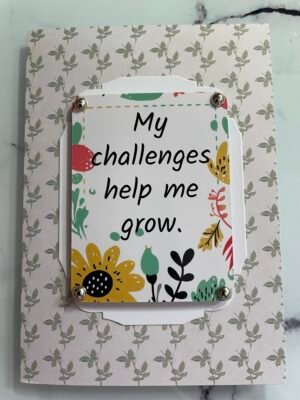 3D Inspirational Verse Card & Envelope Size A6