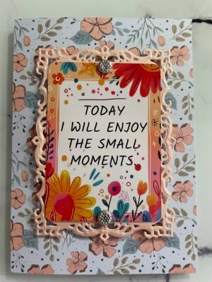 3D Inspirational verse Card and Envelope. Size A6