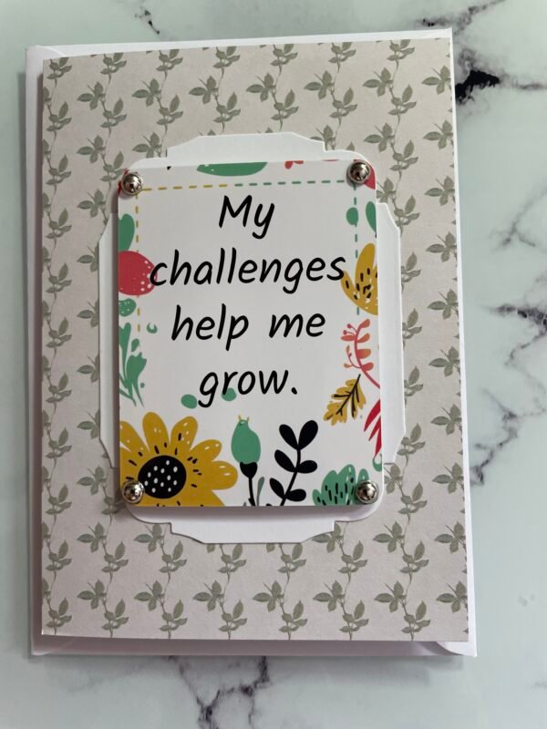 3D Inspirational Verse Card & Envelope Size A6 - Image 2