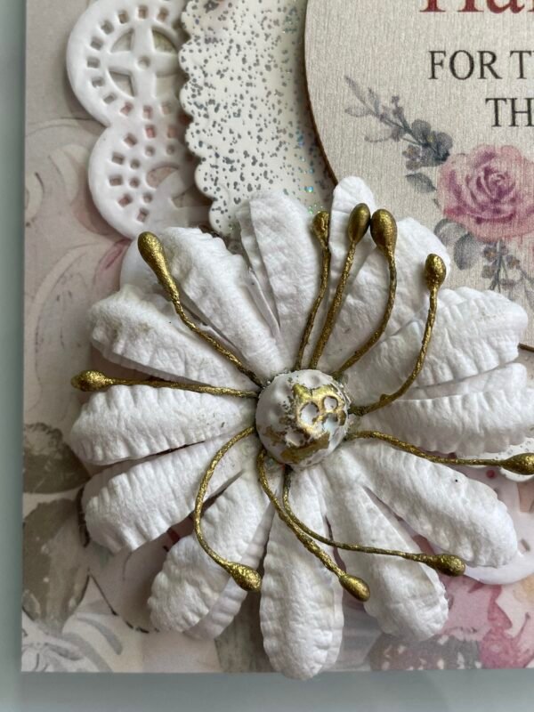 Large Luxury Handmade Card & Envelope - HAIRDRESSER - HAIR STYLIST - Image 3