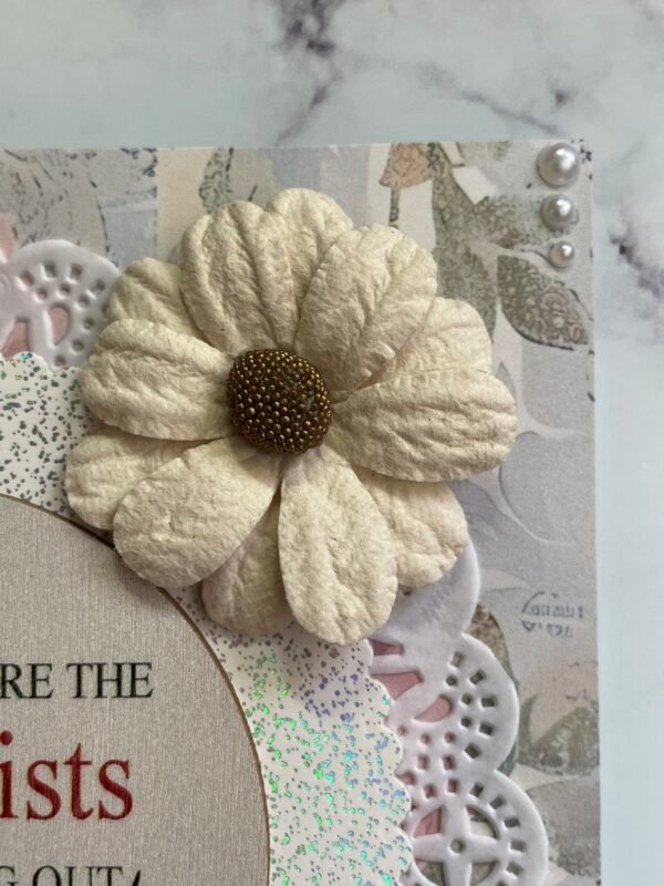 Large Luxury Handmade Card & Envelope - HAIRDRESSER - HAIR STYLIST - Image 5