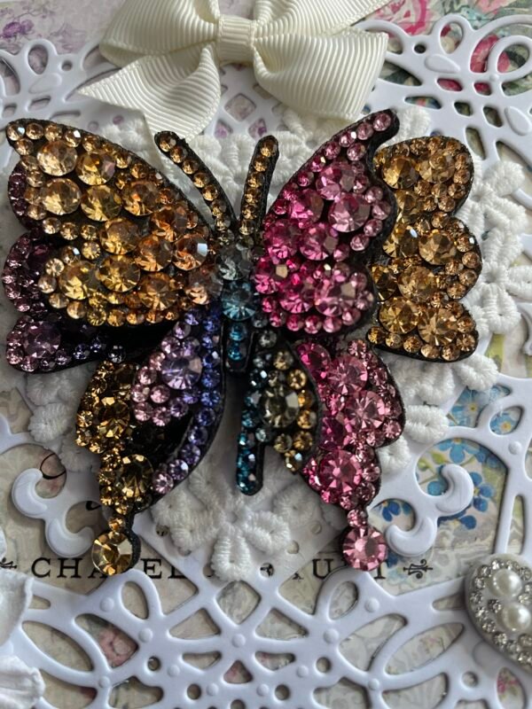 6x6" Luxury 3D Card Topper Sparkly Butterfly - SHINE BRIGHTLY - Image 7