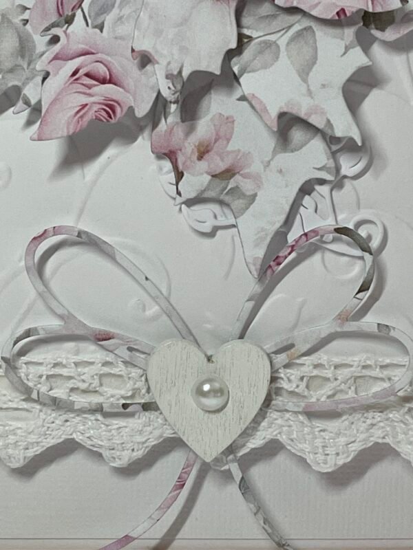 5X7" Luxury 3D Handmade Card Topper - THANK YOU - Image 3